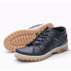Sepatu Boot Pria / Boots Kulit Asli/ Boot Casual Hand Made Sol Karet Mentah Model Fordza BKS02DR