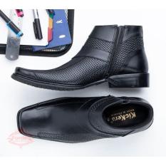 Sepatu Boot Pria Kulit Asli Model Pantofel Formal Berkuaitas 0317 / Sepatu Kerja Pria Kantor Bisnis Pantopel Boots / Sepatu Boots Pria Boot Pantofel / Sepatu Formal Pria Cowok