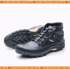 Sepatu Boot Pria/ Sepatu Boots Kulit/ Boot Model Kickers- Caterpillar- Bally- Brodo BKS01TP