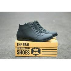 Sepatu Boot Pria / Sepatu Boots Kulit / Boot Model Kickers- Caterpillar- Bally- Brodo BKS01TP Sauqi Footwear New Vegas Sepatu Casual Formal Pria Kulit Asli - Hitam