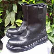 sepatu boot safety KULIT SAPI ASLI 705 original