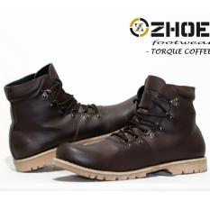 sepatu Boots Casual Pria - ZHOEY FOOTWEAR TORQUE - Coffee