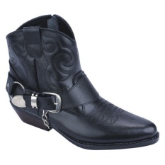 Sepatu Boots / Cowboy Shoes Pria Kulit Trendy Untuk Touring - CMP 002