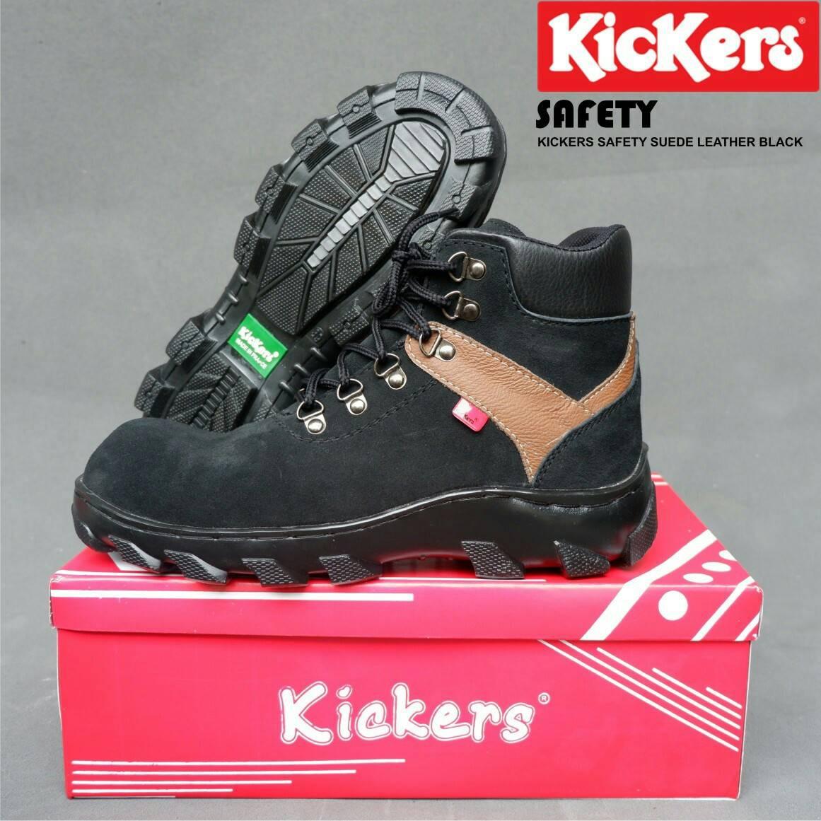 Sepatu Boots Kickers Strip Safety