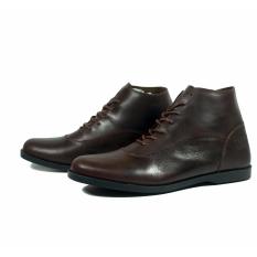 Sepatu Boots Kulit Pria Wolf Brodo Akitha Original Hight Quality