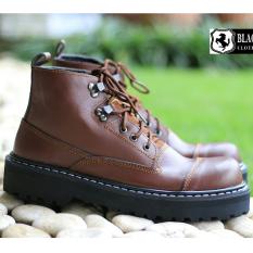 Sepatu Boots Original Pria / Tactikal Boots Casual Trendy - BLACK MASTER UNDERGROUND 02 - Hitam / Coklat / Abu-abu