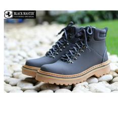 Sepatu Boots Pria Black Master Tiger Touring