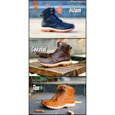 Sepatu Boots Pria Kicker ARL / Hiking / Gunung / Touring / Semi Boots / Casual Cowok / Safety Murah