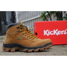 Sepatu boots pria kickers safety
hiking kerja proyek touring biker