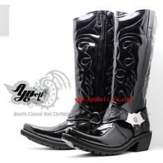 Sepatu Boots Pria - Pdl - Dishub- Llaj -Tunggang Ayo Beli - 365Ce9