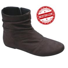 Sepatu Boots Wanita/ Import Murah / Bahan Onyx Korea Brown