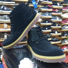 Sepatu Boots Zipper Kulit Buk Lunak Asli Hiking Kasual Travel Gunung Pria New Edition Model Kerja