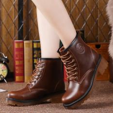 Sepatu Bot Sepatu Wanita Dijual Panas Sepatu Bot Musim Semi Yang Tahan Lama Sepatu Musim Gugur And Musim Dingin Hot Sale Kaus Fesyen Sepatu Bot Kulit Martin Boots Tahan Lama Ankle Boots Musim Gugur dan Musim Dingin Sepatu
