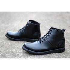 Sepatu Brodo Kulit - Sepatu Brodo Pria - Sepatu Brodo Dr. Becco Voker (HITAM)