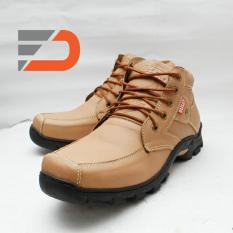 Sepatu casual boot pria kulit sapi asli FDW 07