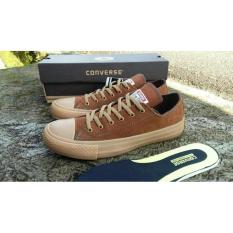 Sepatu Casual Pria / Sepatu Sneakers Sekolah Converse Allstar Kulit - Yn3gbu