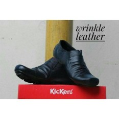 SEPATU CASUAL SLIP ON SLOP KULIT ASLI PRIA - SEPATU SANTAI PRIA - SEPATU SELOP BRANDED WRINKLE