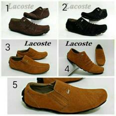 Sepatu Casual Slop Pria Lacoste Slip On Loafers Santai Murah - 933Ca5