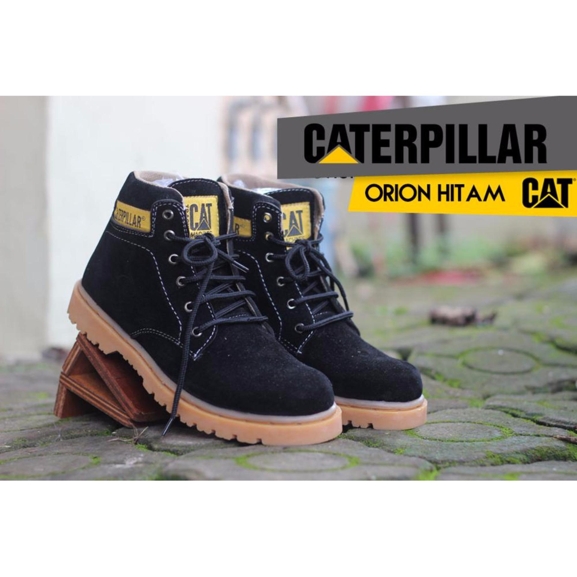 Sepatu Caterpillar Orion Safety Boots Black