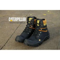 SEPATU CATERPILLAR POLANDIA SAFETY Bootss HITAM