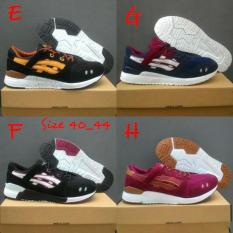 Sepatu Cowok Asics Gel Lyte Iii Running Casual Sneaker Slip On Sports - Snijhk