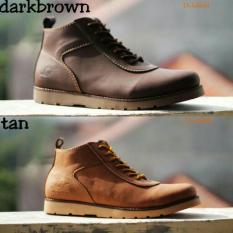 Sepatu D island Boots brodo elegan
