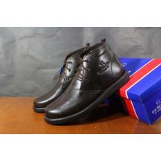 sepatu Dr Becco Sepatu Pria boot cibaduyut kulit boots morris brown