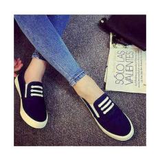 Sepatu / Flat Shoes / Casual Jeans Navy