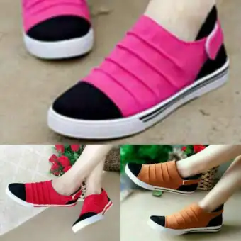 sepatu flat shoes sneakers pink 8564 84841023 49755b18edf979669cccd190e8b68ce7