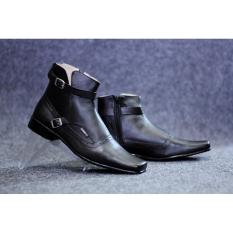 Sepatu formal kulit pria sepatu pantofel slip on loafers kerja casual handmade kickers cevany Bally