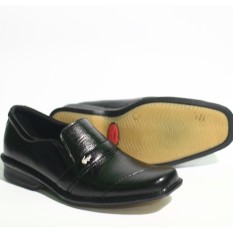 Sepatu Pantofel Pria Formal Merek Crocodile Sepatu Pantofel Pria Kerja Kantoran Bahan Kulit Sapi Asli 100%