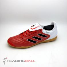 Sepatu Futsal Adidas original Copa 17.4 IN Red White BB3560 BNIB