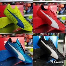 Sepatu Futsal Evo Speed Red Blue Black 2017