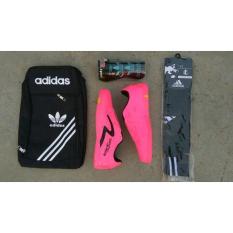 Sepatu Futsal Kuat Paket Lengkap PINK Sepatu Futsal Keren