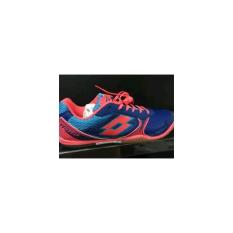 Sepatu Futsal Lotto Tacto 500 Id Royal/Coral Original Murah