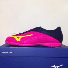 Sepatu Futsal Mizuno Basara 103 IN Pink Glo Navy P1GF176414 Original BNIB