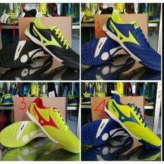 Sepatu Futsal Mizuno Grade - Sudah Di Sol Jahit Depan - Lengkap Box