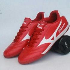 Sepatu Futsal Mizuno Neo Shin Eceran Grosir Murah Merah List Putih - E7C56E