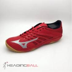 Sepatu Futsal Mizuno Original Basara 103 Sala IN True Red Q1GA183103
