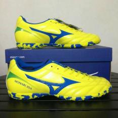 Sepatu Futsal Original Mizuno Monarcida 2 FS In Yellow Bolt Blue