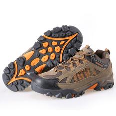 Sepatu Gunung Snta 430 BROWN ORANGE Trekking/Hiking/Adventure/Outdoor