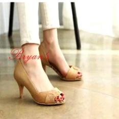SEPATU HEELS RM BOLONG MOCA Limited