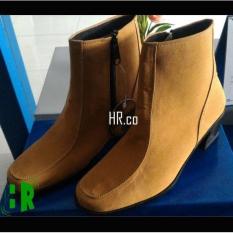 Sepatu High Heels Boots Wanita Boot Cewek Elegan Cantik Gaya Cibaduyut - Wy1a96
