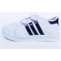 Sepatu Kets Anak Laki Laki List Hitam / Sepatu Olahraga Anak Sport Joging / Sepatu Sekolah Anak Laki Laki Pria Cowok / Cewek