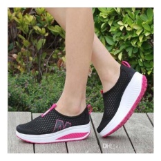 SEPATU KETS M JALA HITAM / SLIP ON MURAH