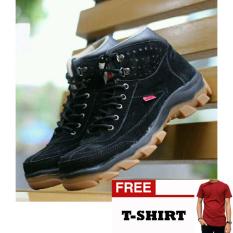 FREE KAOS Sepatu Kickers Brembo Safety Boots Black