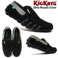 SEPATU KICKERS SLIPON CASUAL CRAYON 4 WARNA UNTUK SANTAI KERJA HANGOUT