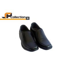 SPATOO Sepatu Kulit A1 Bahan Kulit Sapi Asli Warna Hitam cocok Untuk Kerja Ke Kantor, Dinas, Meeting, Pesta, Dll