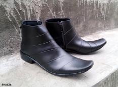 Sepatu Boot Formal Alexander ALX06z Kulit Asli Berkualitas Durable - Sepatu Pantofel Kulit Sapi Asli - Sepatu Fashion Pria Kulit Asli