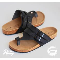 Sepatu Kulit Bandung - GDNS Original Sendal Jepit Pria Sandal Kasual Original
